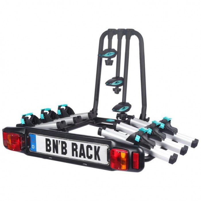 [해외]BNB RACK Explorer Towball 자전거 3대용 자전거 거치대 1137205046 Black