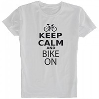 [해외]KRUSKIS Keep Calm And Bike On 반팔 티셔츠 1136696497 White