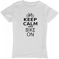 [해외]KRUSKIS Keep Calm And Bike On 반팔 티셔츠 1136696508 White