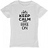 [해외]KRUSKIS Keep Calm And Bike On 반팔 티셔츠 1136696508 White