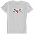 [해외]KRUSKIS Love 반팔 티셔츠 1137151635 White