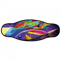 [해외]BEST DIVERS 줄자 Neoprene Mask Strap Psychedelic With Velcro 10135954387 Multicolor