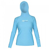 [해외]IQ-UV 후드 긴팔 티셔츠 여성 UV 300 10135901336 Turquoise