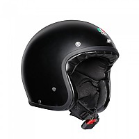 [해외]AGV OUTLET X70 Solid 오픈 페이스 헬멧 9136627010 Matt Black