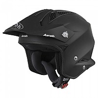 [해외]에어로 오픈 페이스 헬멧 TRR S 9137081700 Color Black Matt