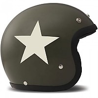 [해외]DMD Vintage 오픈 페이스 헬멧 9136000994 Star Green