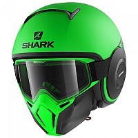 [해외]샤크 Street Drak Neon Serie 컨버터블 헬멧 9137143796 Matte Green / Black
