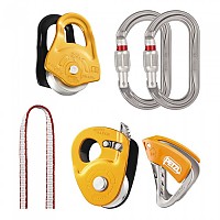 [해외]페츨 Crevasse Rescue Kit 4137175838 Yellow / Grey / Black