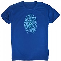 [해외]KRUSKIS Surfer Fingerprint 반팔 티셔츠 14137039804 Royal Blue