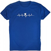 [해외]KRUSKIS Skateboard Heartbeat 반팔 티셔츠 14136887578 Royal Blue