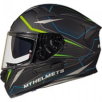 [해외]MT 헬멧 Kre SV Intrepid 풀페이스 헬멧 9137090999 Matte Green Fluor