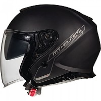 [해외]MT 헬멧 Thunder 3 SV Jet Solid 오픈 페이스 헬멧 9137091077 Matte Black