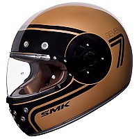 [해외]SMK Retro Seven 오픈 페이스 헬멧 9137096636 Gold / Black