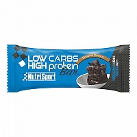 [해외]NUTRISPORT 저탄수화물 고단백 16 Brownie Brownie 에너지 바 상자 14136489446 Blue