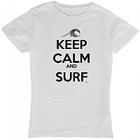 [해외]KRUSKIS Keep Calm And Surf 반팔 티셔츠 14136696587 White