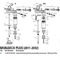 [해외]락샥 세트 Internal Floating Piston Monarch Plus Kit 1137117275