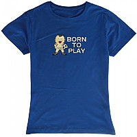 [해외]KRUSKIS Born To Play Football 반팔 티셔츠 3137288274 Royal Blue