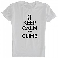 [해외]KRUSKIS Keep Calm And Climb 반팔 티셔츠 4136696478 White