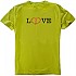 [해외]KRUSKIS Love 반팔 티셔츠 4137151651 Light Green