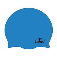 [해외]JAKED 수영 모자 Silicon Basic 10 조각 6135914795 Royal Blue