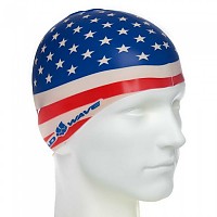 [해외]매드웨이브 수영 모자 USA 6136244525 Blue