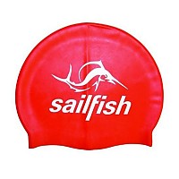 [해외]SAILFISH 수영 모자 Silicone 6555033 Red