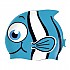 [해외]SO DIVE 수영 모자 Fish Junior 61230189 Blue