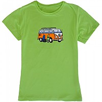 [해외]KRUSKIS Hippie Van Wakeboard 반팔 티셔츠 14137288214 Light Green