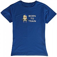 [해외]KRUSKIS Born To Train 반팔 티셔츠 7137288264 Royal Blue