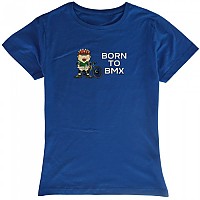 [해외]KRUSKIS Born To BMX 반팔 티셔츠 1137313089 Royal Blue