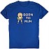 [해외]KRUSKIS Born To Run 반팔 티셔츠 6137313067 Royal Blue