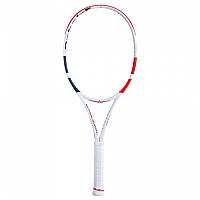 [해외]바볼랏 고정되지 않은 테니스 라켓 Pure Strike Tour 12137293498 White / Red / Black