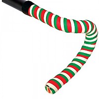[해외]CINELLI 핸들바 테이프 Tape Cork Italian Flag+Custom End Plugs 1137340944 Multicolor
