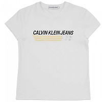 [해외]캘빈클라인 JEANS 티셔츠 로고 & Star Slim Fit 15137107136 Bright White