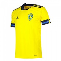 [해외]아디다스 스웨덴 홈 티셔츠 2020 3137352575 Yellow / Night Indigo