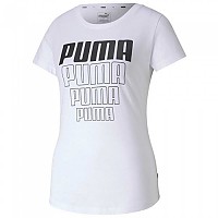 [해외]푸마 Rebel Graphic 반팔 티셔츠 137359884 Puma White