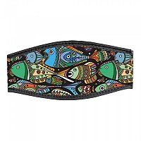 [해외]BEST DIVERS 헤드밴드 Mask Strap Coloured Fishes Double Velcro 10137407630 Multicolor