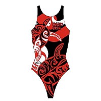 [해외]터보 수영복 Maori 스키n Tattoo 697036 Red / Black