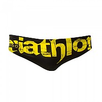 [해외]터보 수영 브리프 Triathlon Basic 6675301 Black / Yellow