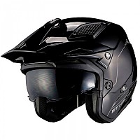 [해외]MT 헬멧 District SV Solid 오픈 페이스 헬멧 9137452338 Gloss Black