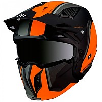 [해외]MT 헬멧 Streetfighter SV Twin 컨버터블 헬멧 9137452349 Matt Fluor Orange