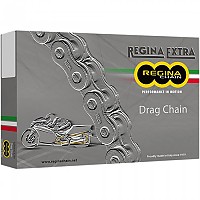 [해외]REGINA 링크 530/136 DR Drag Racing Clip Non Seal Replacement Connecting 9137478797 Gold / Black / Steel