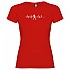 [해외]KRUSKIS Trekking Heartbeat 반팔 티셔츠 4137539723 Red