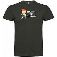 [해외]KRUSKIS Born To Climb 반팔 티셔츠 4137538487 Dark Grey