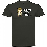 [해외]KRUSKIS Born To Trekk 반팔 티셔츠 4137538777 Dark Grey