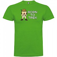 [해외]KRUSKIS 반팔 티셔츠 Born To Trekk 4137538779 Green
