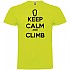 [해외]KRUSKIS Keep Calm And Climb 반팔 티셔츠 4137539089 Light Green