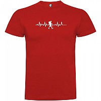 [해외]KRUSKIS Trekking Heartbeat 반팔 티셔츠 4137539721 Red