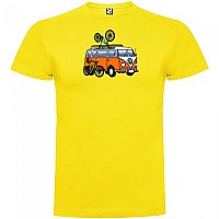 [해외]KRUSKIS Hippie Van MTB 반팔 티셔츠 1137538544 Yellow