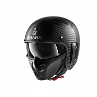 [해외]샤크 S-Drak 2 Carbon 스키n 컨버터블 헬멧 9137370390 Carbon / Silver / Black